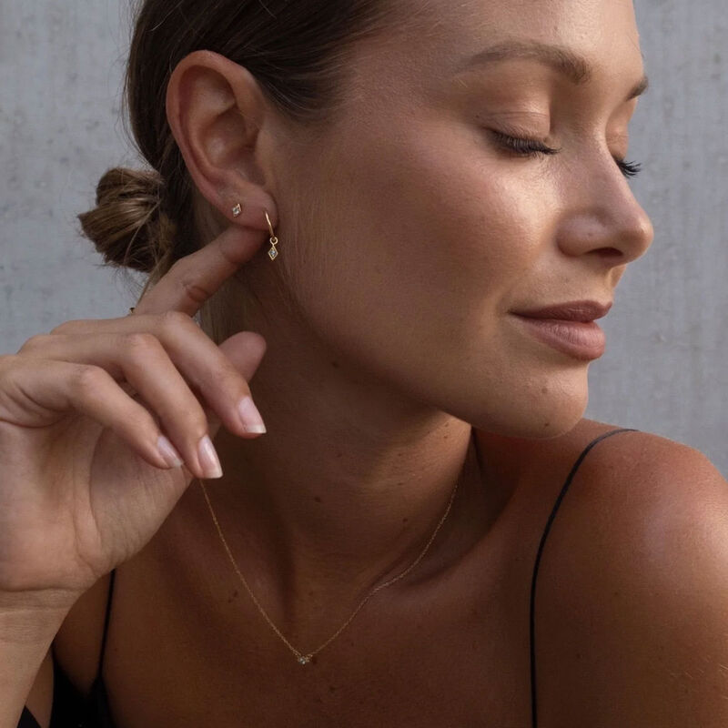 Silk & Steel Keepsake Hoop image number 1